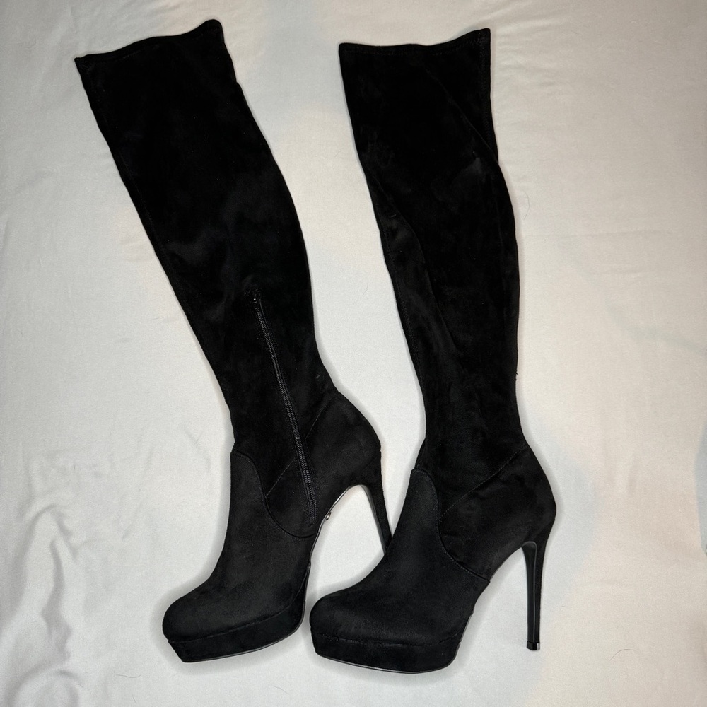 Thalia Sodi New Over the Knee  Stiletto Boots Size 6.5